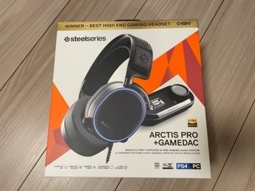 ヘッドセット　SteelSeries商品　ゲームダック