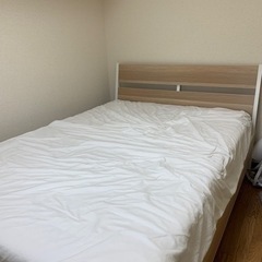ダブルベッド　美品