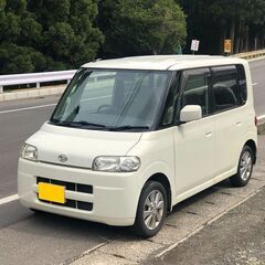 タント　人気のパール 　車検7年6月　4WD　14万km