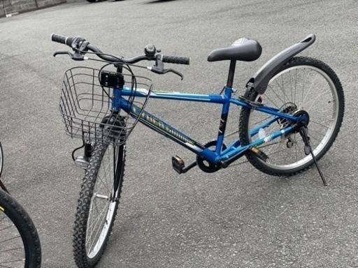 子供用自転車 子供車 CYBER GIMMIK ブルー