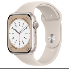 Apple Watch 8  GPSモデル　45mmスターライト...