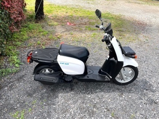 533.  動画あり　ヤマハ　ギア　UA08J  原付　バイク　50cc   車体
