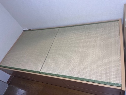 【即購入大歓迎】暁月　収納付きベッド台　畳ベッド　シングルサイズ