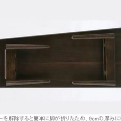 【emo．エモ】折りたたみリビングテーブル スクエア【IC-EMT-1913】の画像