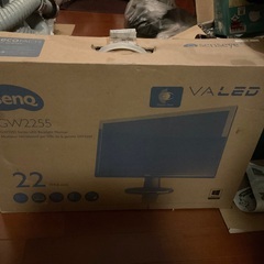 PCモニター22インチ　出力端子VGAまたはDVI