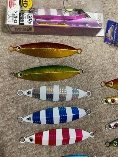 ジグ　多数　約120～200ｇ　　22点