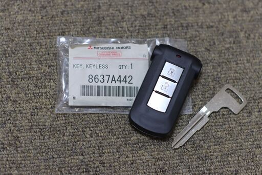 新品未使用　未登録　三菱　前期　デリカ D5 純正 スマートキー KOS 4ボタン 両側電動スライドドア CV4W CV1W CV5W CV2Wなど