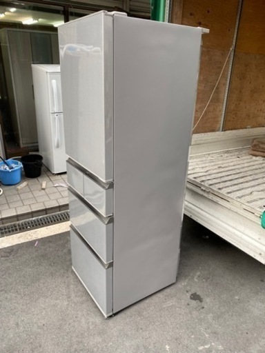 ? 大阪市内配達設置無料 ?アクア冷蔵庫　４１５L 自動製氷機付き??保証有り