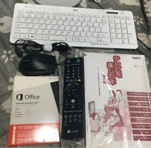【美品】21日までデュアルモニター無料 一体型デスクトップPC NEC  Windows11デュアルモニターもあります。
