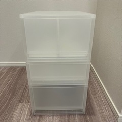 無印 ポリプロピレンケース３個セット