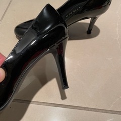 【美品】DIANA/ダイアナ　日本製　ブラック　ハイヒール　23.5cmの画像