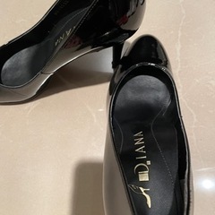 【美品】DIANA/ダイアナ　日本製　ブラック　ハイヒール　23.5cmの画像