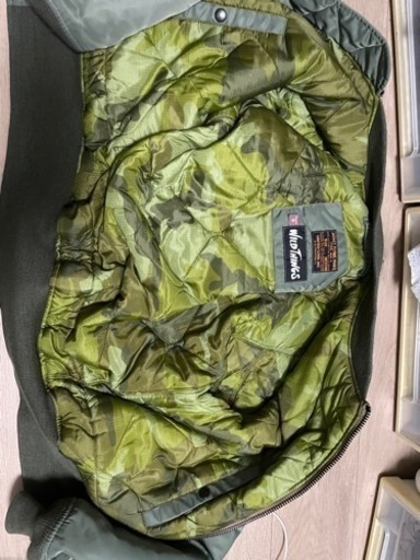 Wild things × United carr MA-1 ワイルドシングス  ほぼ新品