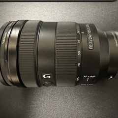 sony FE 24-105mm F4 G OSS SEL24105G EXUSプロテクター付き