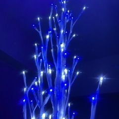 ブランチツリー(120cm)、LEDツリーライトを差し上げますの画像