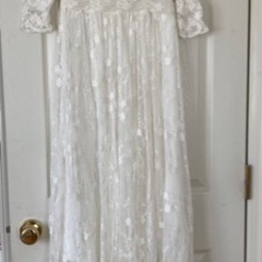 前撮り用ウェディングドレス