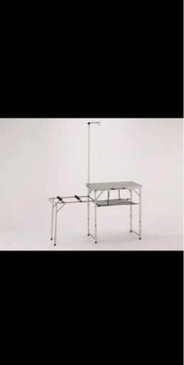 【QUALZクオルツ】　キャンプ用キッチンテーブル