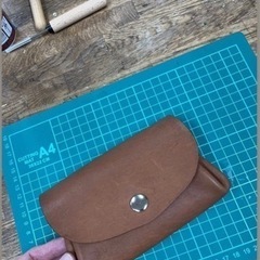 本革でお財布作り♪5月17日、18日開催の画像