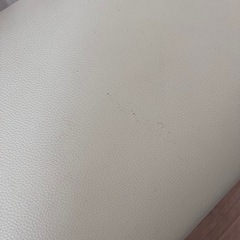 ニトリ ダイニングテーブル ホワイト 4点セットの画像