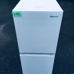 ✨2021年製✨1794番 Hisense✨冷凍冷蔵庫✨HR-G13B-W‼️