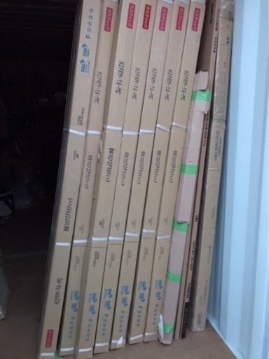 新品フローリング　メイプルクリア　7束