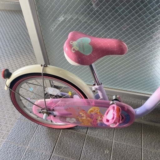 自転車　ディズニー　キッズ　18インチ
