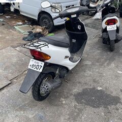 お取引頂きました。初期不良対応車両です♪　愛知県公安委員会登録業者(オートバイ商)☆GARAGE-ECO千音寺☆軽整備＆点検済み☆ライブディオAF34白　5-160名古屋市中川区より!!の画像
