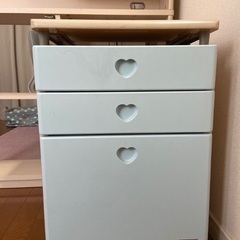 KOIZUMI 学習机　水色の画像