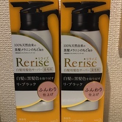 リライズ　白髪染め　2本セット