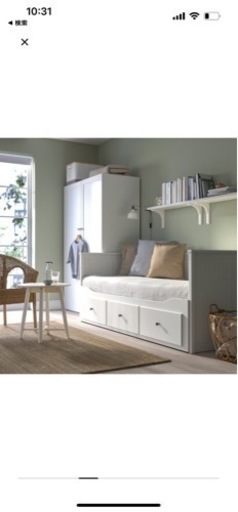 IKEAベッド ヘムネス HEMNES