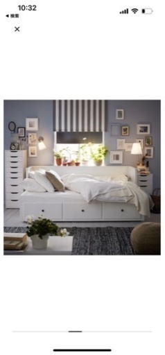 IKEAベッド ヘムネス HEMNES