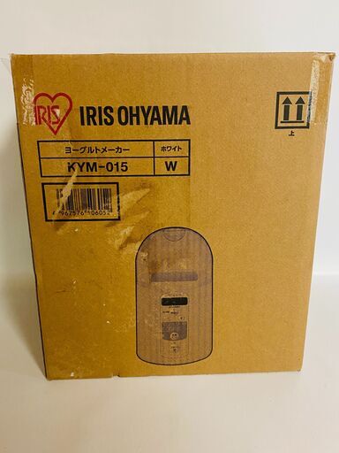 【新品・未使用】アイリスオーヤマ(IRIS OHYAMA) KYM-015 ヨーグルトメーカー