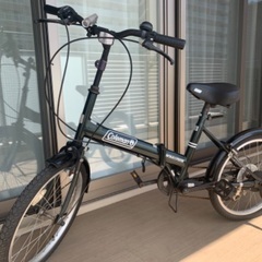コールマン☆Coleman☆サギサカ☆折りたたみ自転車☆ダークグリーン