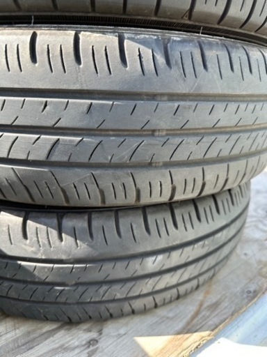 No.751 ダンロップ 155/65R14 夏タイヤ 14インチ 2018年製造 軽自動車 他 4本セット