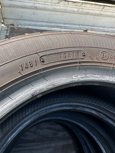 No.751 ダンロップ 155/65R14 夏タイヤ 14インチ 2018年製造 軽自動車 他 4本セット