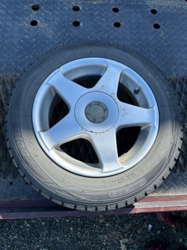 No.752 185/65R15 ダンロップ ウィンターマックス 15インチ 冬タイヤ 4本セット 2017製造 bB 他