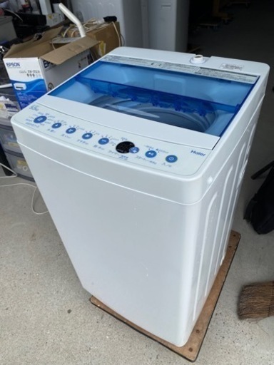 お薦め品‼️分解洗浄済み‼️美品‼️ハイアール洗濯機5.5kg 2021年