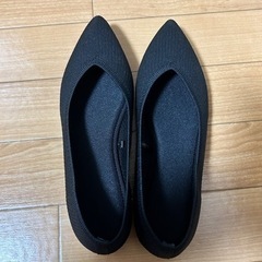 GU 洗濯機で洗える フラットシューズ