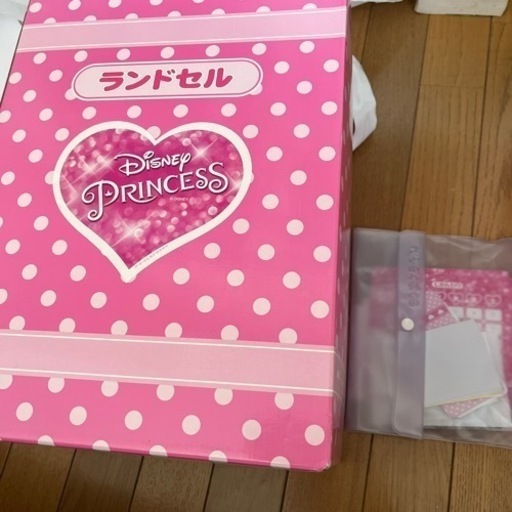 新品　ランドセル　ディズニープリンセス