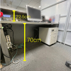 【KOKUYO】中古☆カウンターテーブル 受付 の画像