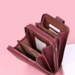 【ほぼ新品】スマホ　ショルダー　携帯バッグ　ウォレットバッグの画像