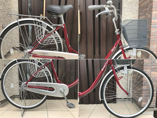 《売り切り特価❕❕》【☆美品☆】ビスケット - ２６インチ /　BRIDGESTON【点検済み】