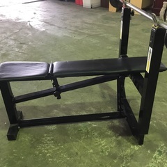 トレーニングベンチ　黒の画像