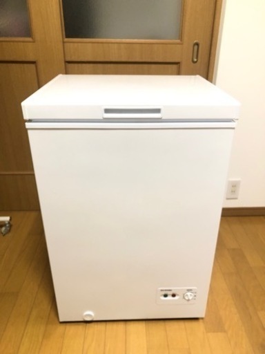 アイリスオーヤマ 冷凍庫 100L 上開き ノンフロン チェストフリーザー 温度調節6段階 静音 省エネ 大容量 コンパクト ホワイト