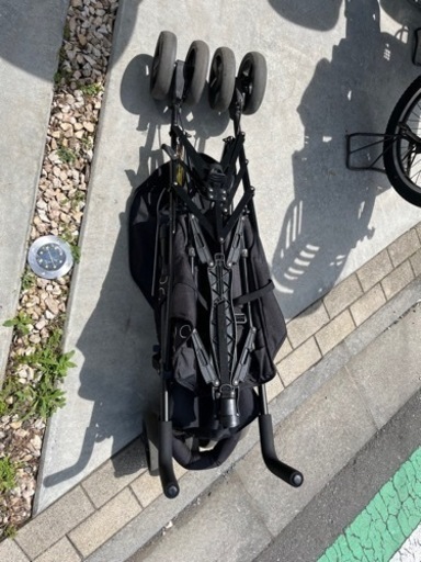 キンダーワゴン　双子ベビーカー　年子　2人乗せ