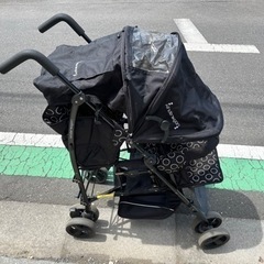 キンダーワゴン　双子ベビーカー　年子　2人乗せの画像