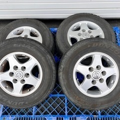 日産 キャラバン 純正アルミホイール 夏タイヤセット