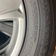 215/65r16 アルファード新車外し 4本セット 215/65R16 アルファード新車外し