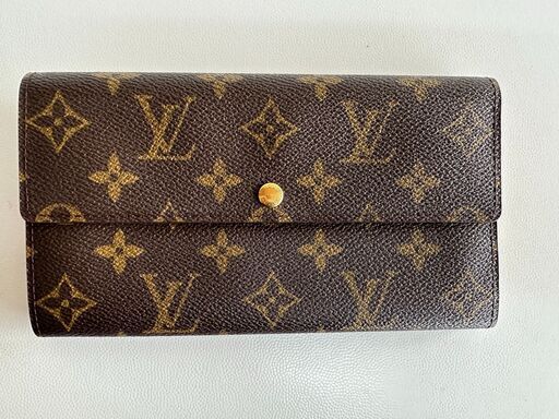 【SALE】LOUIS VUITTON モノグラム ポシェットポルトモネクレディ　長財布　鑑定書付き　リサイクルショップ宮崎屋住吉店　24.8.17F
