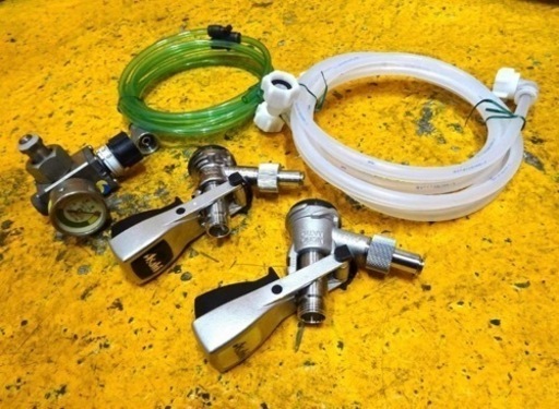 (944-0) ボクソン 2口 生ビールサーバー VT-45DW ディスペンサー アサヒビールヘッド 減圧弁付属 業務用 中古 厨房 